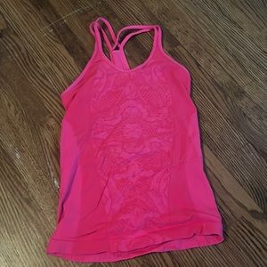 Hot pink Workout tank